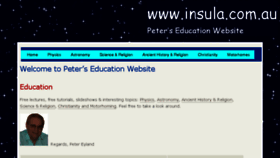 What Insula.com.au website looked like in 2018 (5 years ago)
