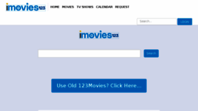 What Imovies123.com website looked like in 2018 (5 years ago)