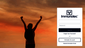 What Immunotec.hyperwallet.com website looked like in 2018 (7 years ago)