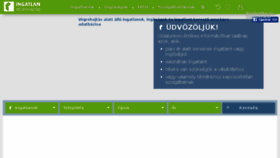 What Ingatlanvegrehajtas.hu website looked like in 2018 (5 years ago)