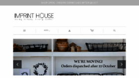 What Imprinthouse.net website looked like in 2018 (5 years ago)