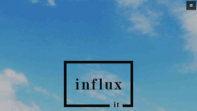 What Influxitconsulting.com website looked like in 2018 (5 years ago)