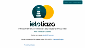 What Ielo-liazo.com website looked like in 2018 (5 years ago)