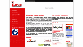 What Inooga.com website looked like in 2018 (5 years ago)
