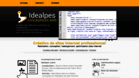 What Idealpes.com website looked like in 2018 (5 years ago)