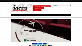 What Iae-eiffel.fr website looked like in 2018 (6 years ago)