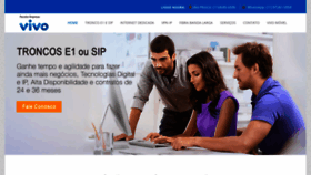 What Internetvivoempresa.com.br website looked like in 2018 (5 years ago)