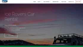 What Ice-rovers.is website looked like in 2018 (5 years ago)