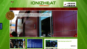 What Ionizheat.com website looked like in 2018 (5 years ago)