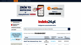 What Indeks24.pl website looked like in 2018 (6 years ago)