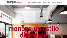 What Inmobiliariamonpas.com website looked like in 2018 (5 years ago)