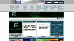 What Inda.org.br website looked like in 2018 (5 years ago)