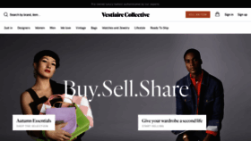 What It.vestiairecollective.com website looked like in 2018 (5 years ago)