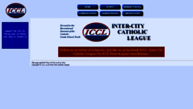 What Icclsports.org website looked like in 2018 (5 years ago)