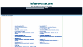 What Infoseomaster.com website looked like in 2018 (5 years ago)