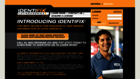 What Identifixla.com website looked like in 2018 (5 years ago)