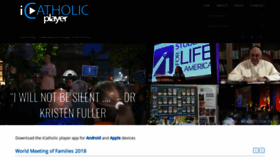 What Icatholic.ie website looked like in 2018 (5 years ago)