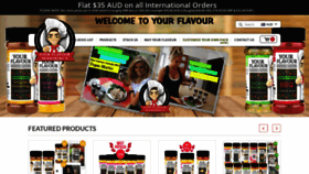 What Imyourflavour.com website looked like in 2018 (6 years ago)