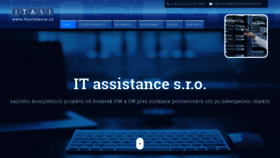 What Itassistance.cz website looked like in 2018 (5 years ago)