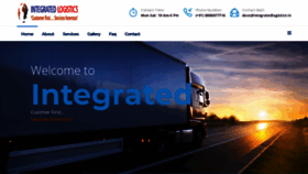What Integratedlogistics.in website looked like in 2018 (5 years ago)