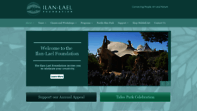 What Ilanlaelfoundation.org website looked like in 2018 (5 years ago)