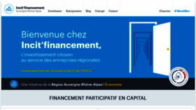 What Incit-financement.fr website looked like in 2018 (5 years ago)