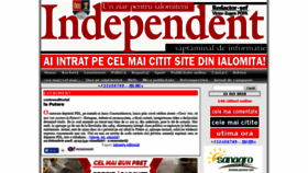 What Independentonline.ro website looked like in 2018 (5 years ago)