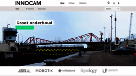 What Innocam.nl website looked like in 2018 (5 years ago)