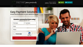 What Instantpayments.com website looked like in 2018 (5 years ago)