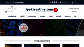 What Ipekisonline.com website looked like in 2018 (5 years ago)