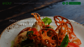 What Indudining.com.au website looked like in 2018 (5 years ago)