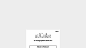 What Incube.lt website looked like in 2018 (5 years ago)