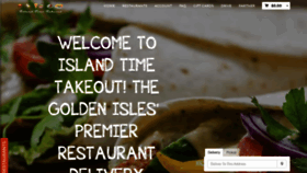 What Islandtimetakeout.com website looked like in 2018 (5 years ago)