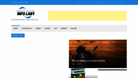 What Infolaby.com website looked like in 2018 (5 years ago)