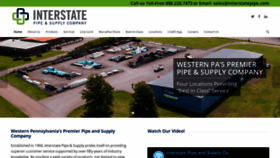 What Interstatepipe.com website looked like in 2018 (5 years ago)