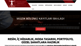 What Istasyonsanat.com website looked like in 2018 (5 years ago)