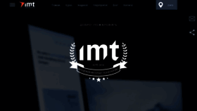What Imt.academy website looked like in 2018 (5 years ago)