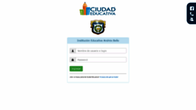 What Ieandresbello.ciudadeducativa.com website looked like in 2018 (5 years ago)