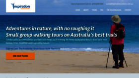 What Inspirationoutdoors.com.au website looked like in 2018 (5 years ago)