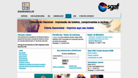 What Igrejaquadrangular.org.br website looked like in 2018 (5 years ago)