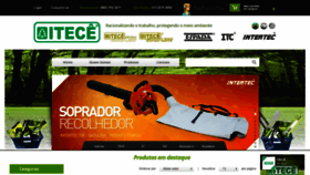 What Itece.com.br website looked like in 2018 (5 years ago)