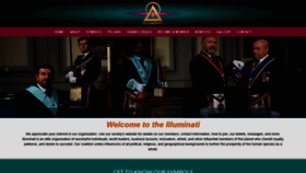 What Illuminatiworldwide.org website looked like in 2018 (5 years ago)