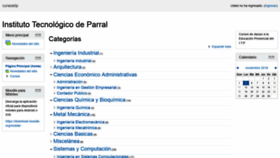 What Itparral.edu.mx website looked like in 2018 (5 years ago)