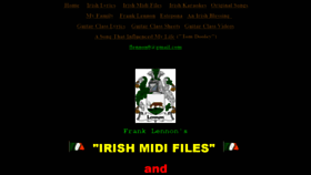 What Irishmidifiles.ie website looked like in 2018 (6 years ago)