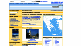 What In-greece.de website looked like in 2018 (5 years ago)