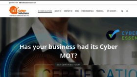 What Idcybersolutions.com website looked like in 2018 (5 years ago)