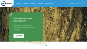 What Iucn.nl website looked like in 2018 (5 years ago)
