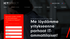 What Ictdirect.fi website looked like in 2018 (5 years ago)
