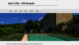 What Italys-villa.com website looked like in 2018 (5 years ago)