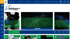 What Infuture.ru website looked like in 2018 (5 years ago)
